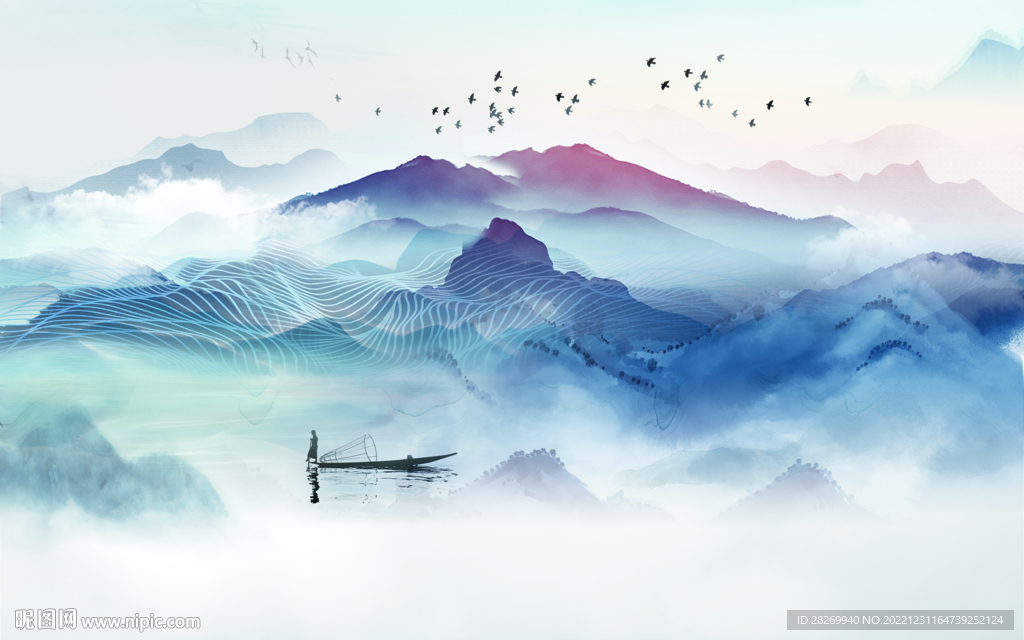 水墨山水