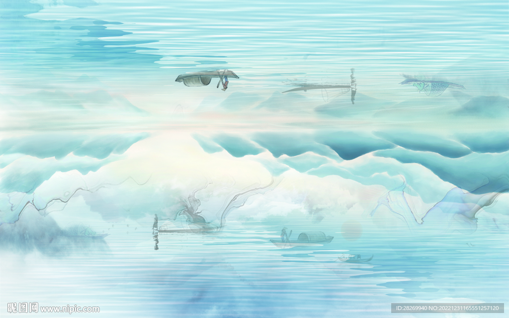 水墨山水 