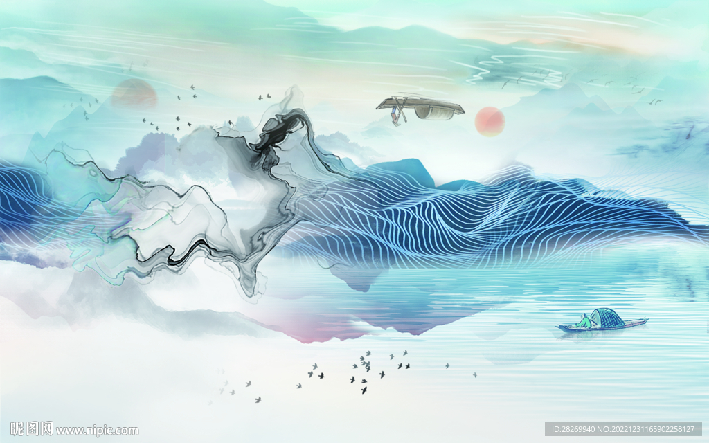 水墨山水