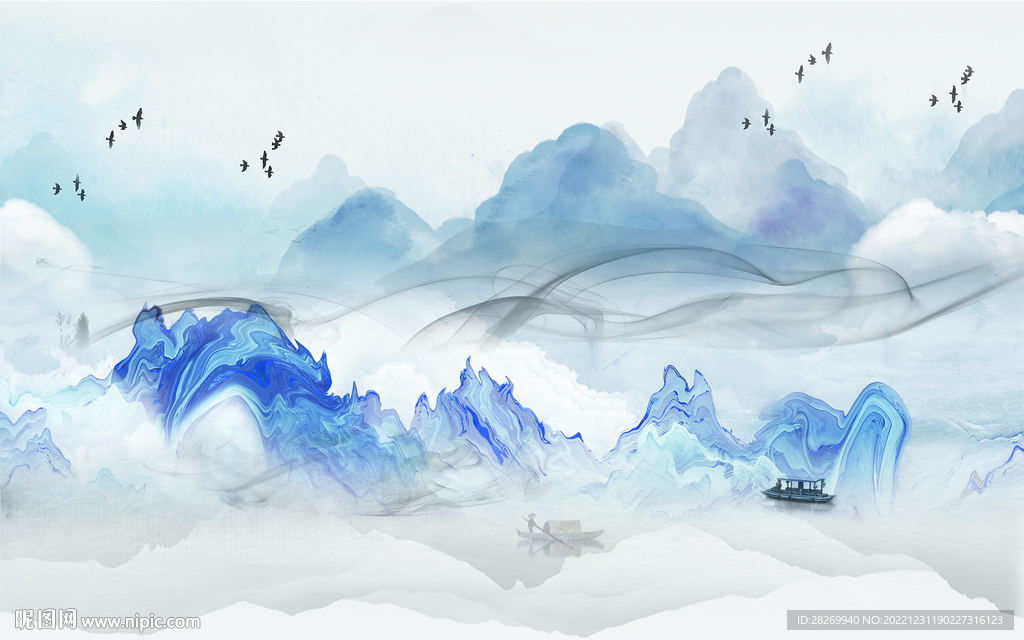 水墨山水