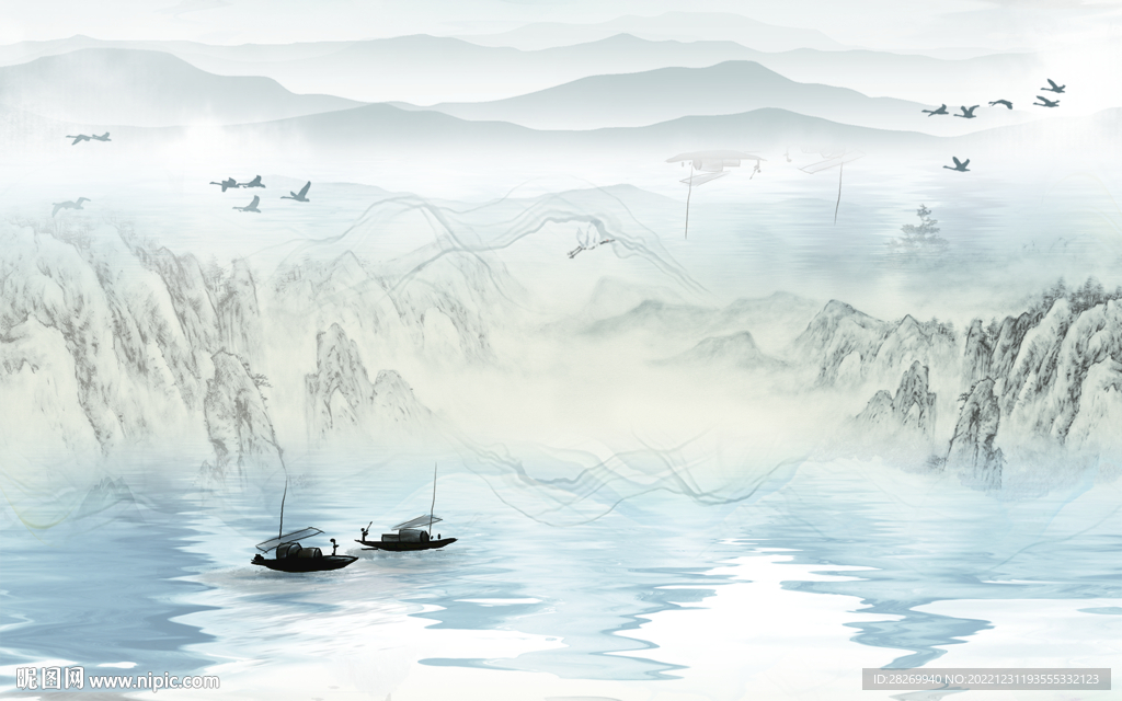水墨山水