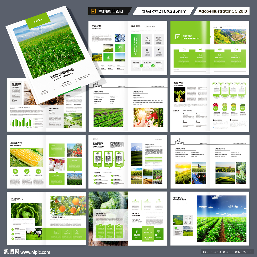 农产品画册