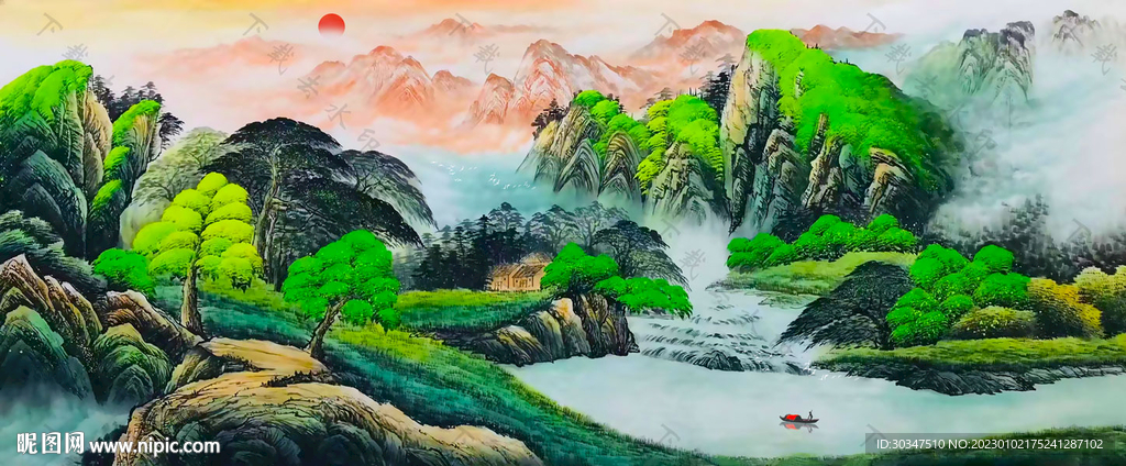 山水画