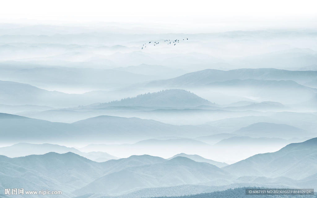 意境山水画