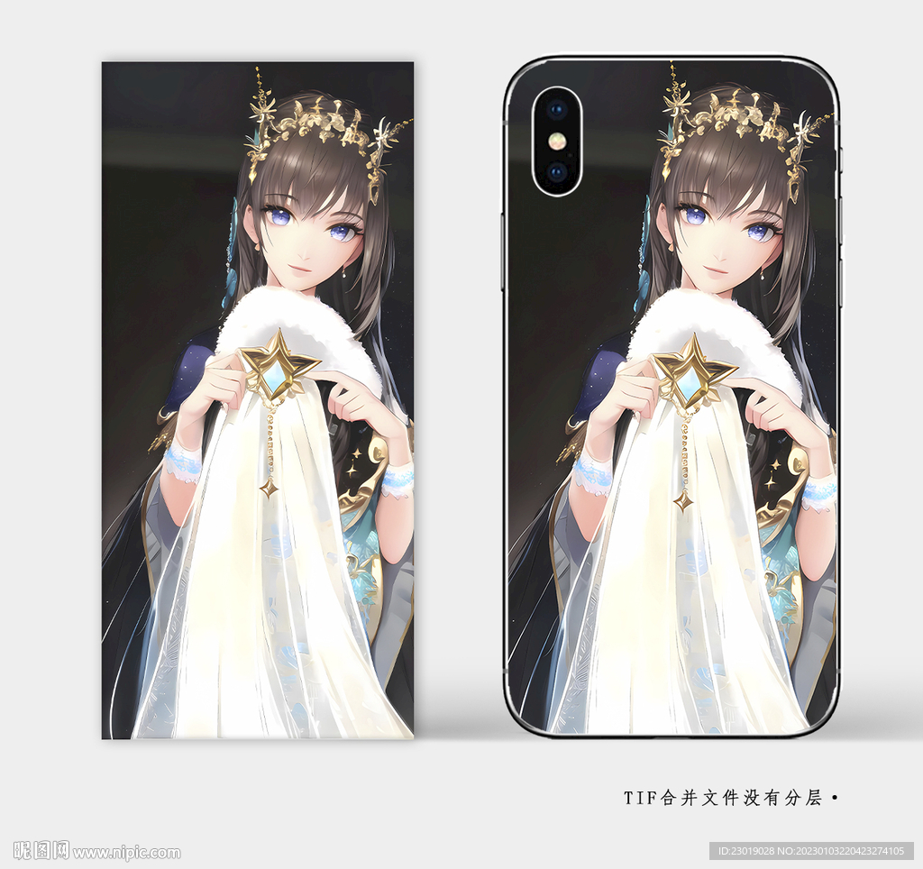 古风少女手机壳