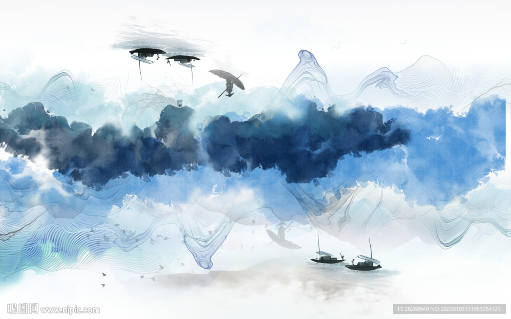山水 