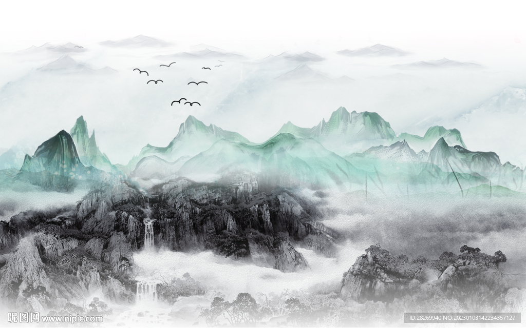 山水 