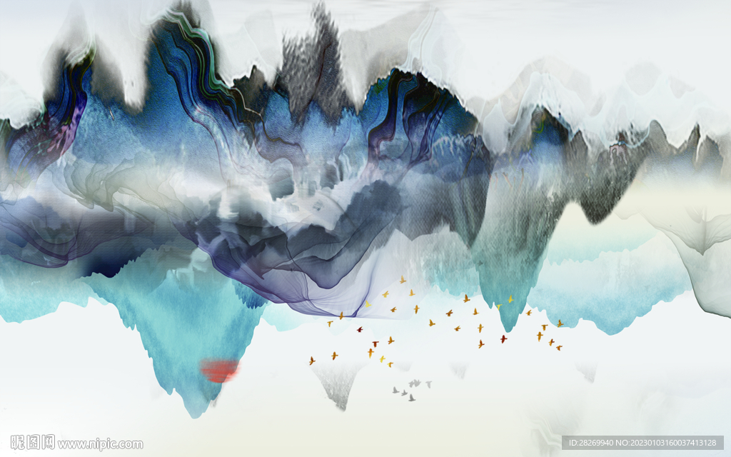 山水画 