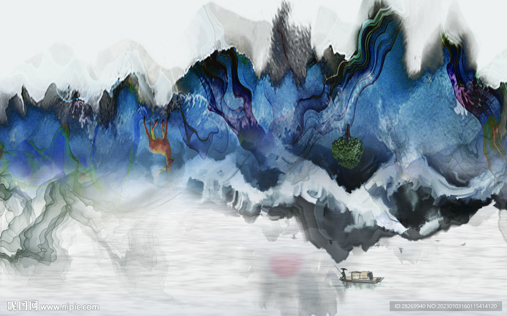 山水画 