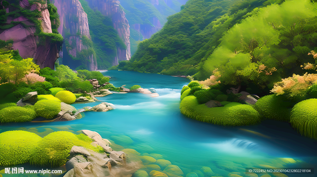 山间小溪