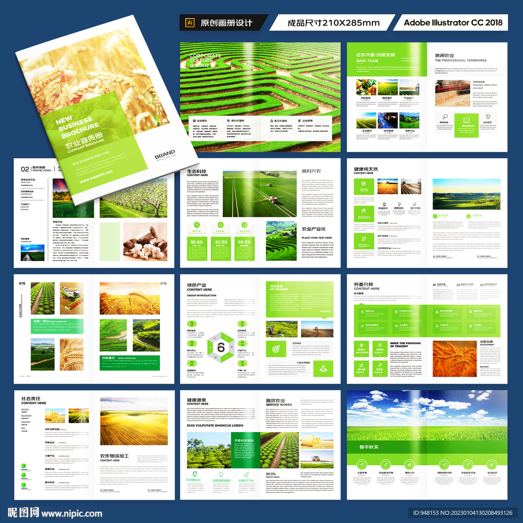 农业科技画册