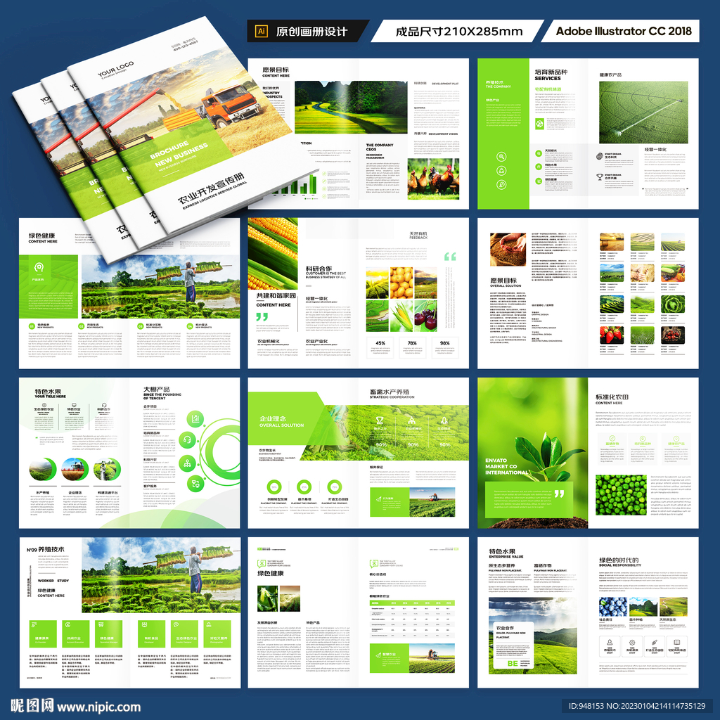 农产品画册