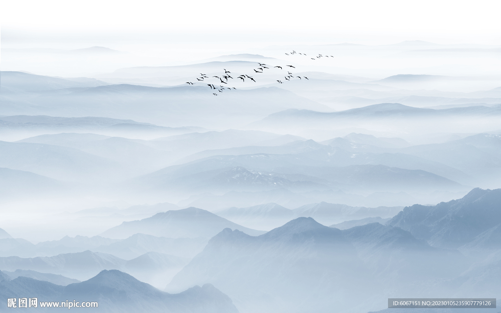 禅意山水画