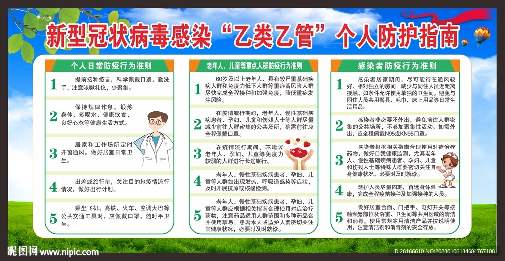 乙类乙管后个人防护