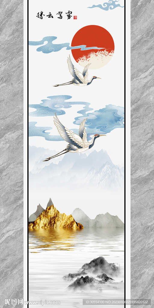 大理石玄关图片