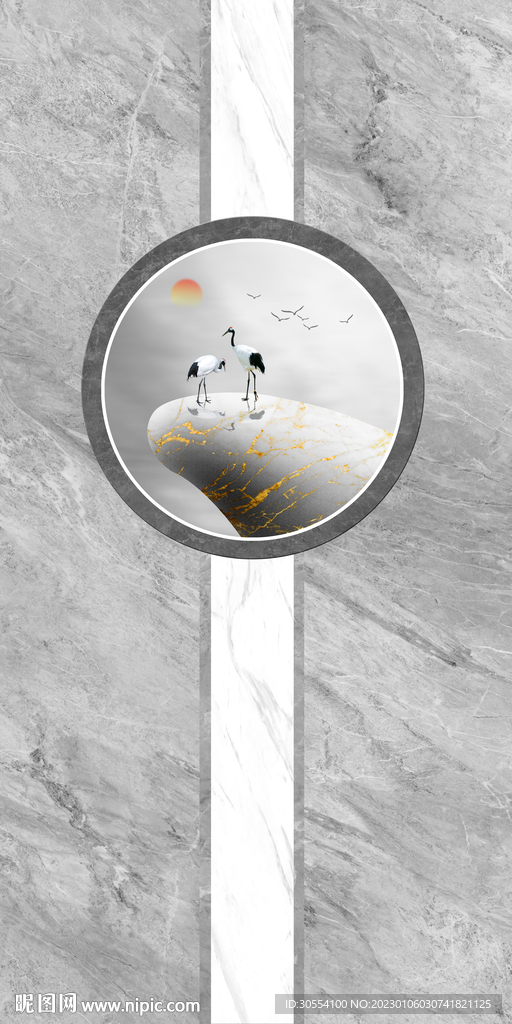 大理石玄关图片