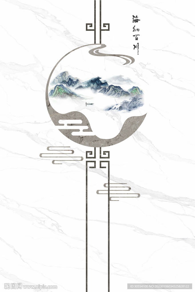 大理石玄关图片