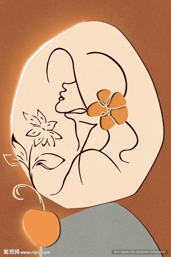 诧寂风线条美女