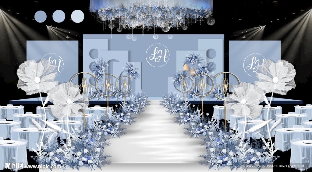 蓝色婚礼