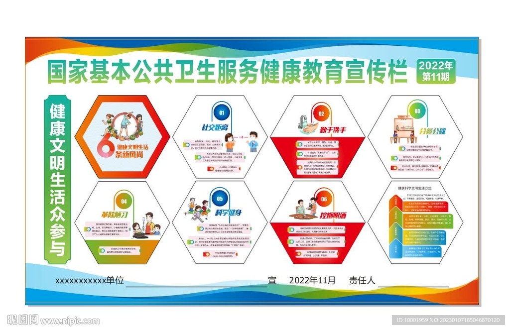 健康教育宣传栏