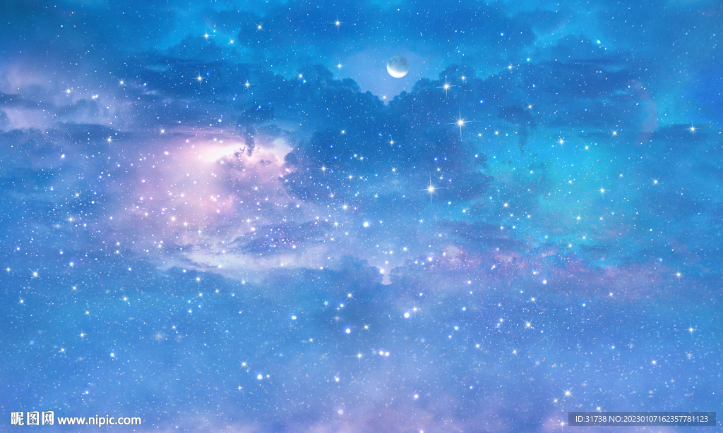 梦幻星空背景