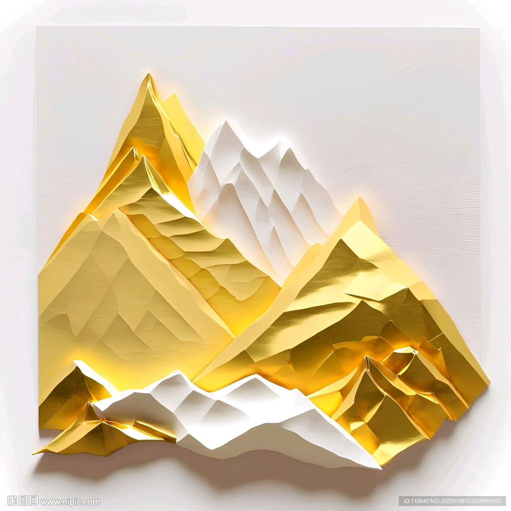 方形山水画