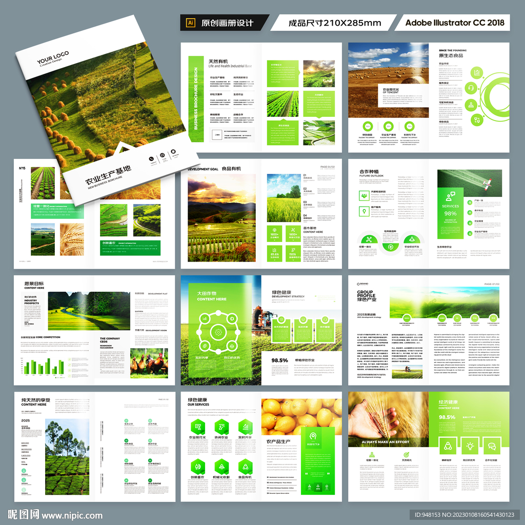 农业科技画册