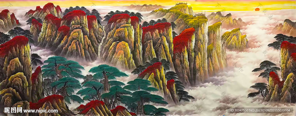 泰山日出