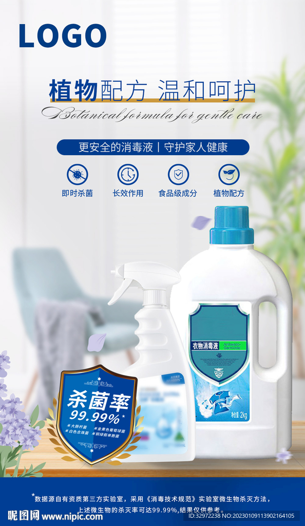 消毒液海报