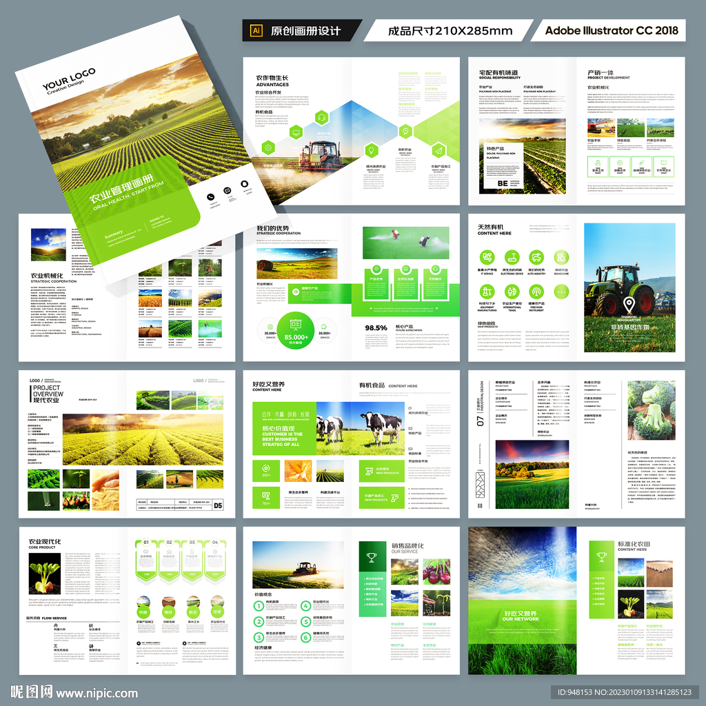农业宣传册