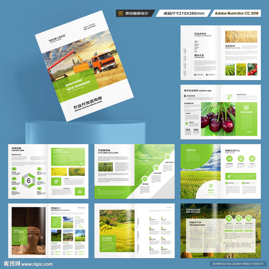 农产品画册