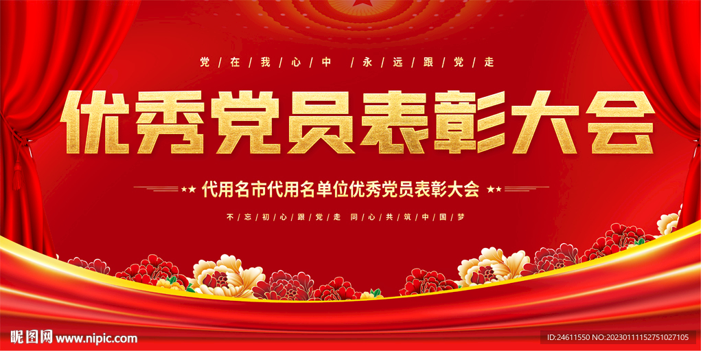优秀党员表彰大会