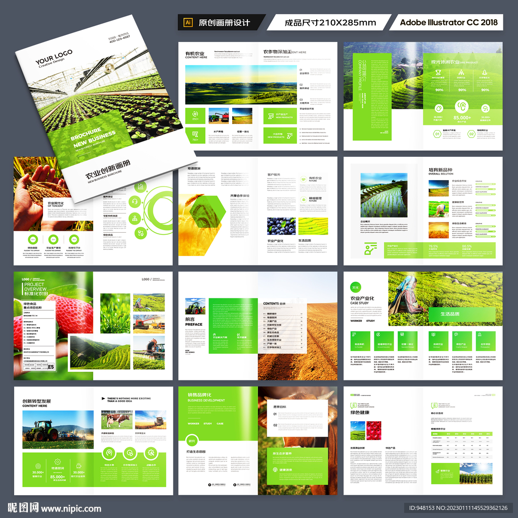 绿色农业画册