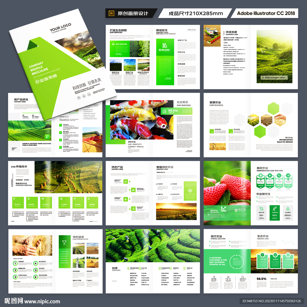 农产品画册