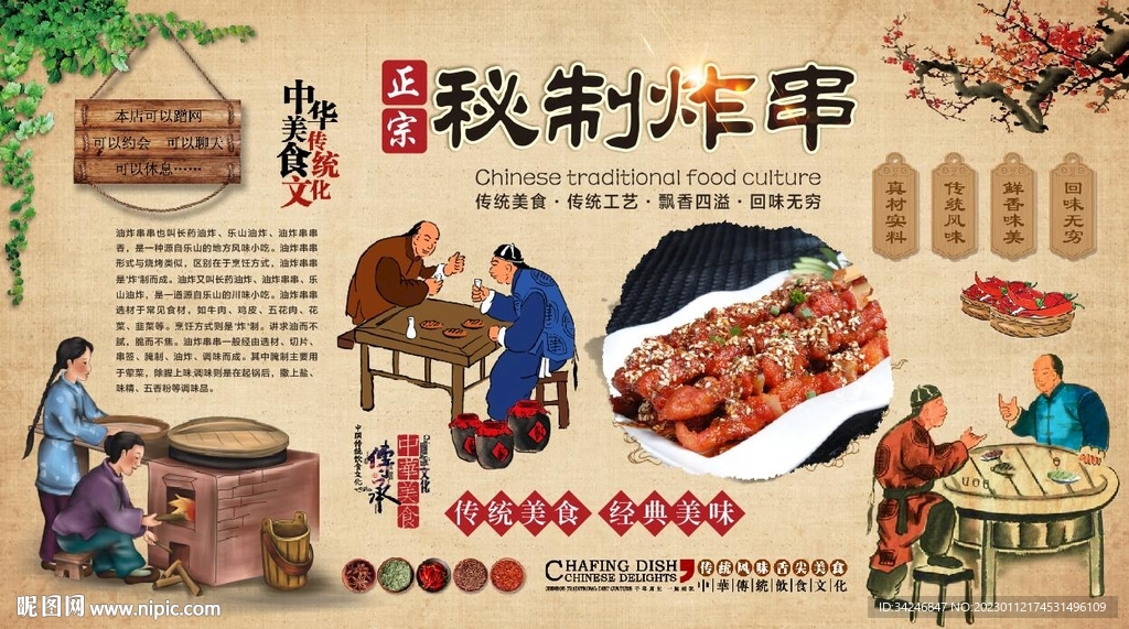 炸串