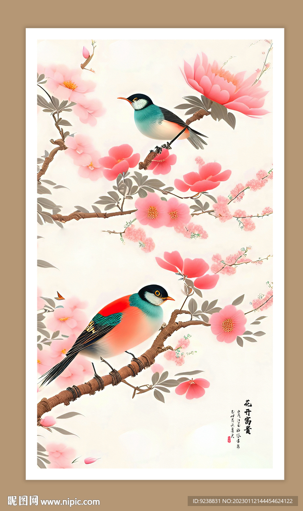 国画花鸟 