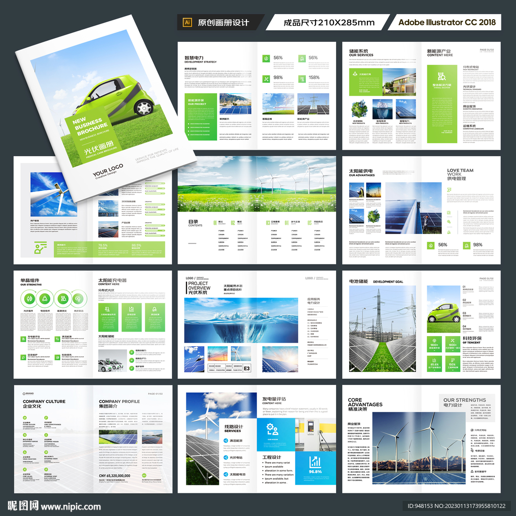 新能源宣传册