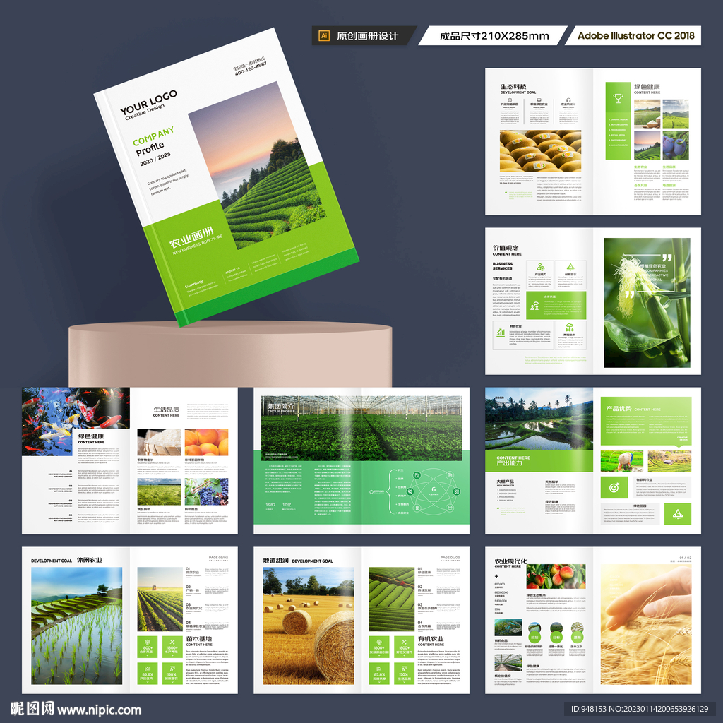农业科技画册