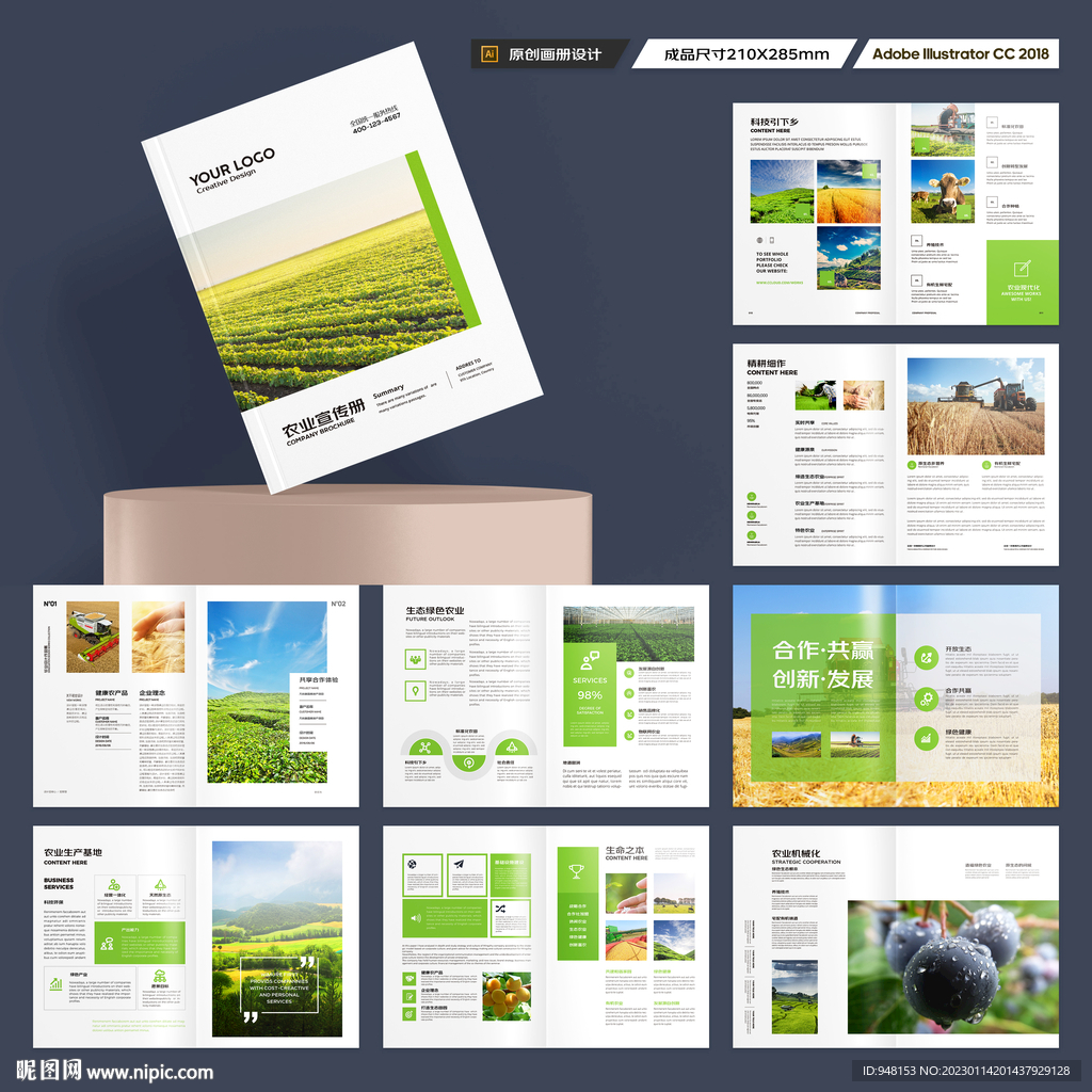 农产品画册