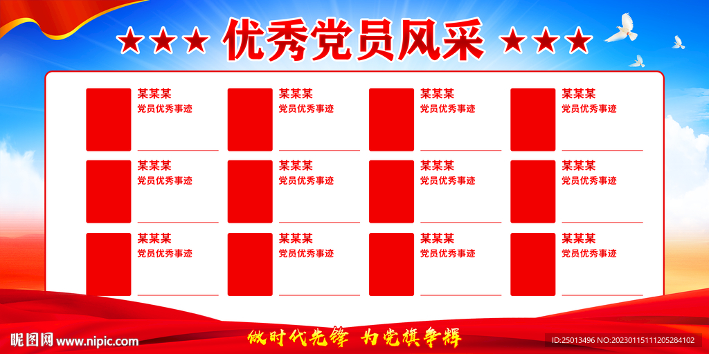 优秀党员风采