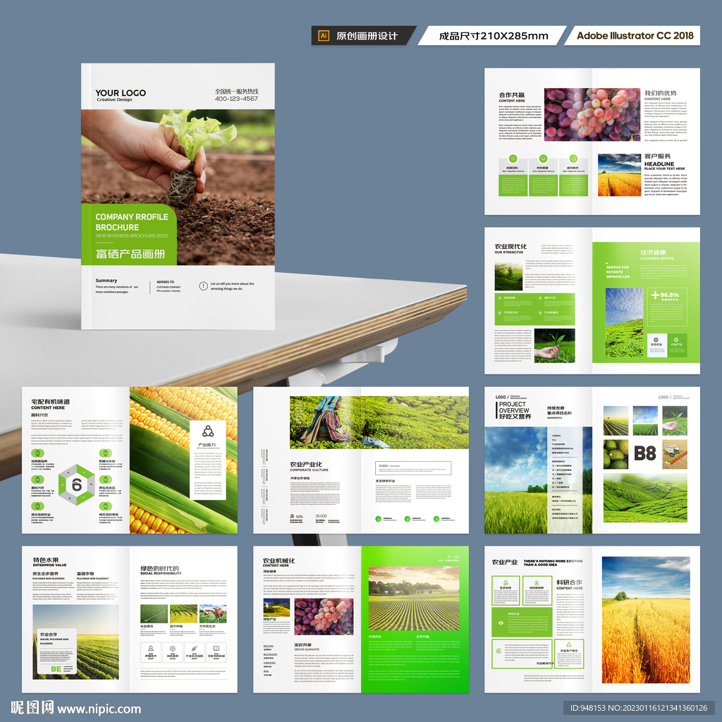 农业科技画册