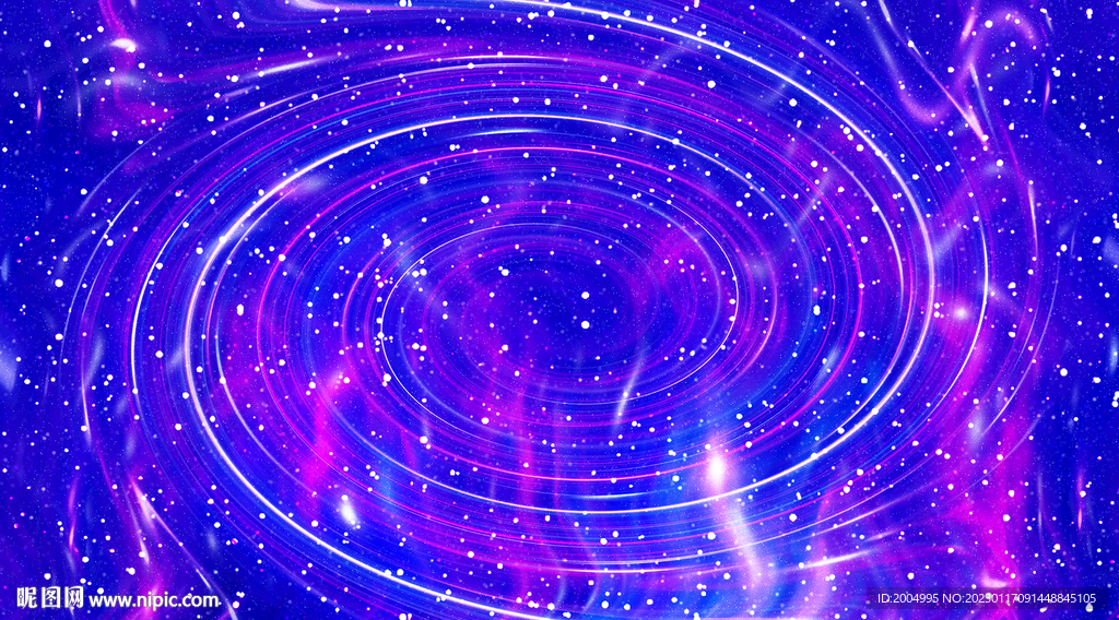 高清星空漩涡背景