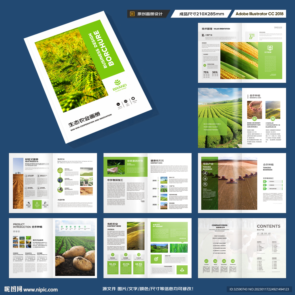 农产品画册