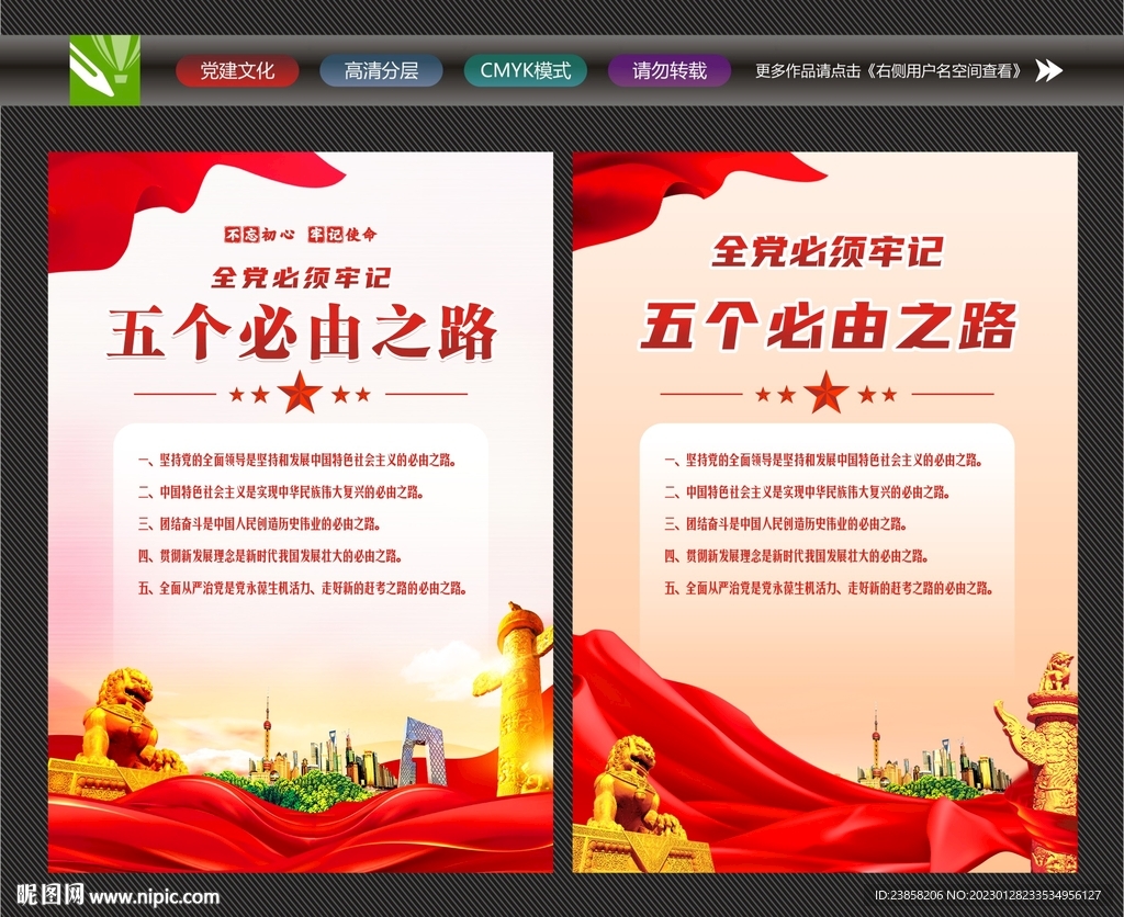 深刻认识五个必由之路