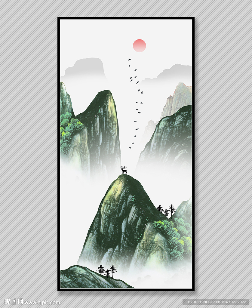 山水画
