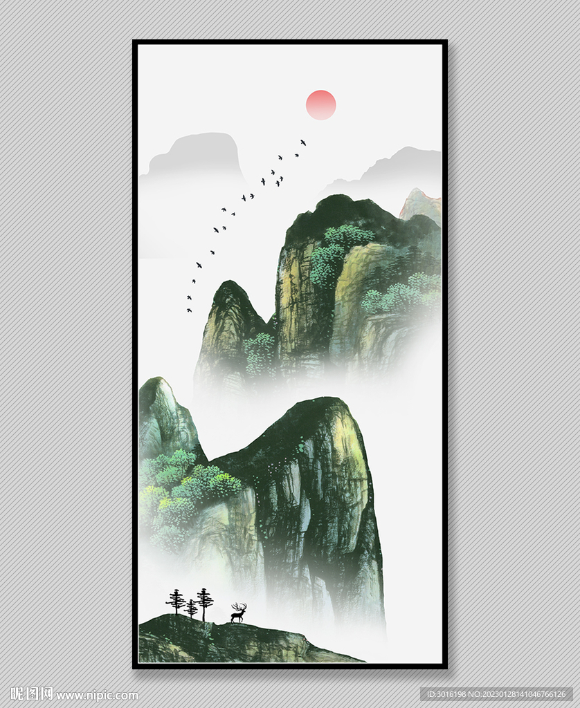 山水画