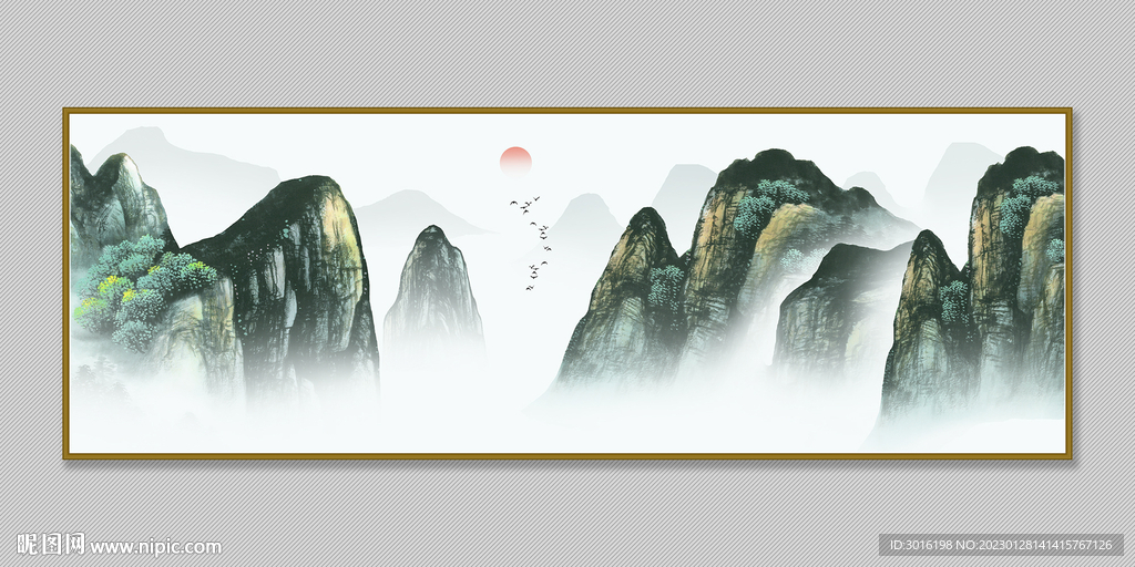 山水画