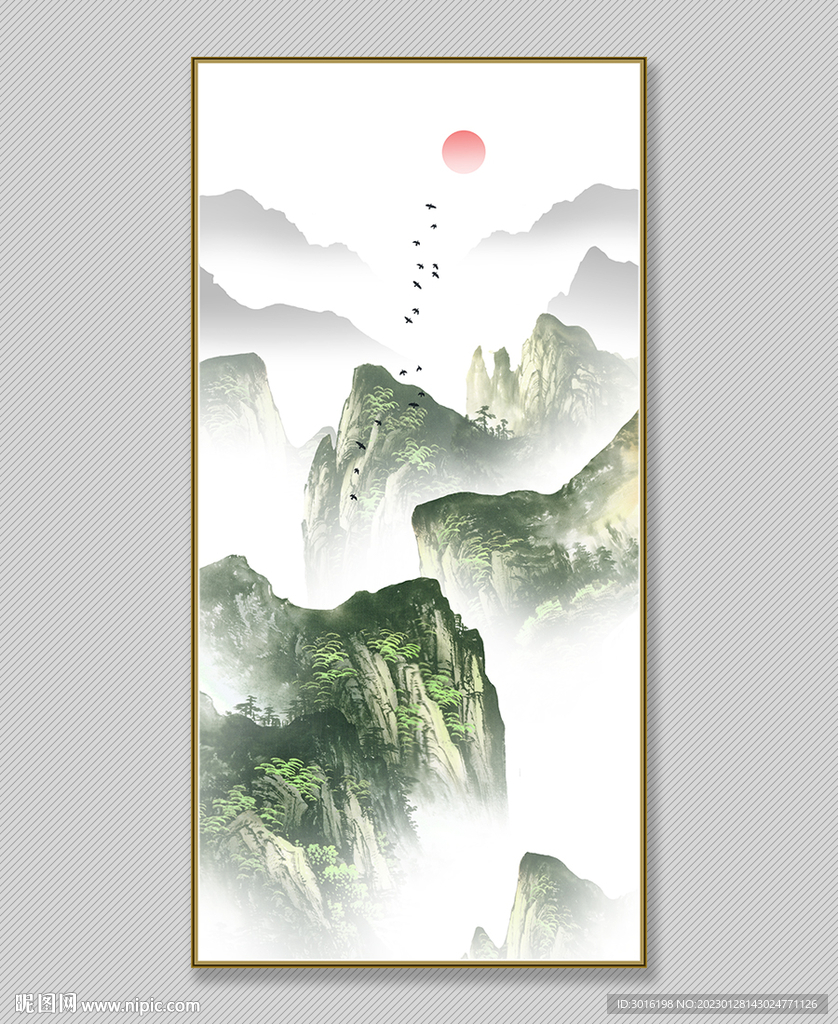 山水画