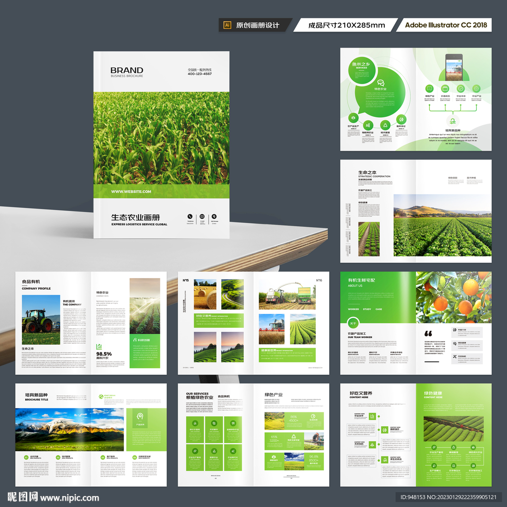 农产品画册