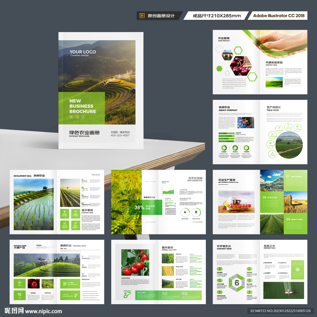 农产品画册